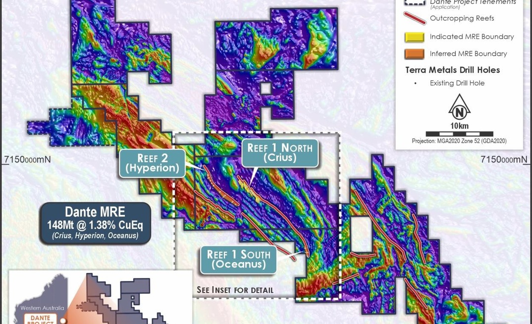 Terra pins maiden numbers on 'globally significant' Dante