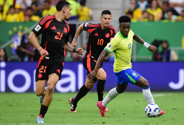 (SP)BRAZIL-BRASILIA-FOOTBALL-WORLD CUP QUALIFIER-BRA VS COL