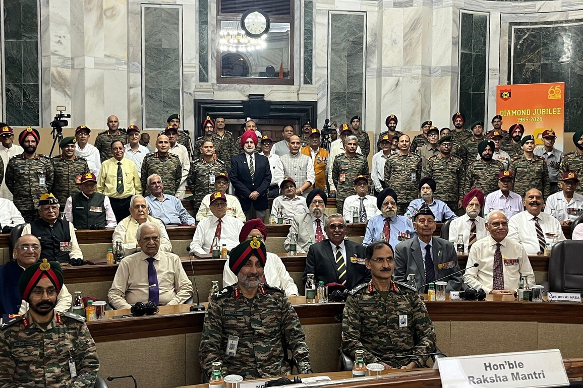 'India hasn't been fortunate with neighbours, but shaped its own destiny': Rajnath Singh lauds Op Sindoor, salutes 1965 war veterans