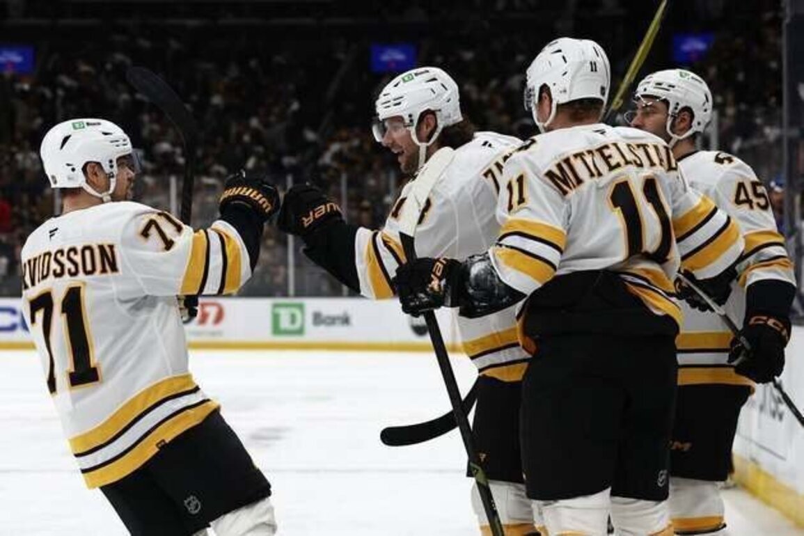 Bruins net two hat tricks in 10-2 shellacking of Rangers