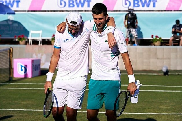 Unlikely lads Djokovic, Gomez-Herrera in Marbella semi-finals