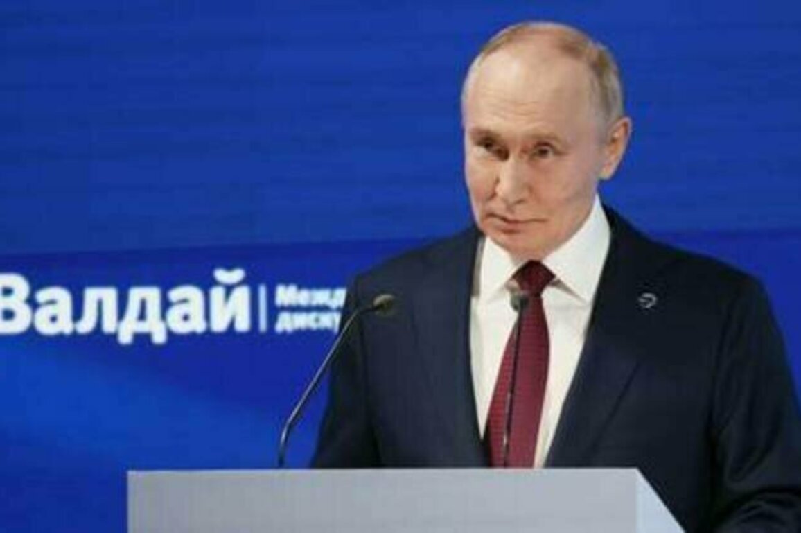 Relax, sleep well - Putin to the West