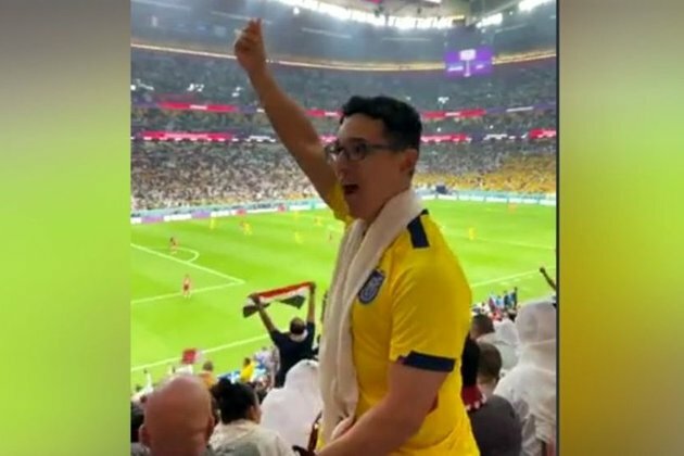 Ecuador fan taunts Qatari World Cup hosts in viral clip
