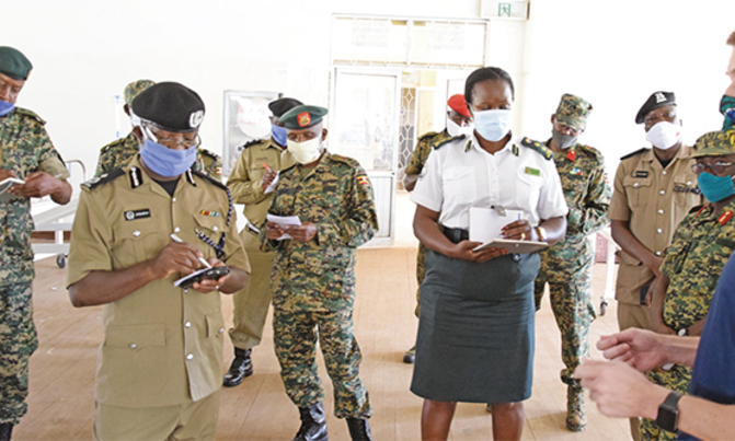 COVID-19: Security, task force assess Namboole stadium COVID-19: Security, task force assess Namboole stadium