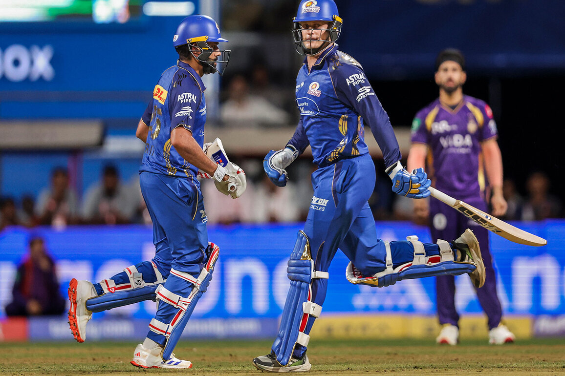 IPL 2026: Rohit, Rickelton help MI beat KKR by 6 wickets, register their highest-ever run-chase in tournament's history