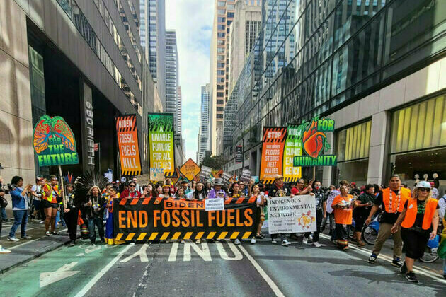 NYC March to End Fossil Fuels
