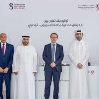 Sorbonne University Abu Dhabi signs cooperation agreement with Qatar National Archives
