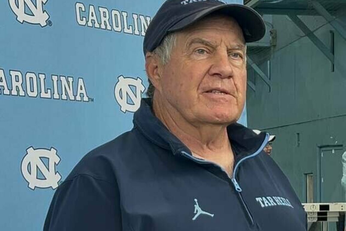 Bill Belichick won't appear weekly on UNC's coach's radio show