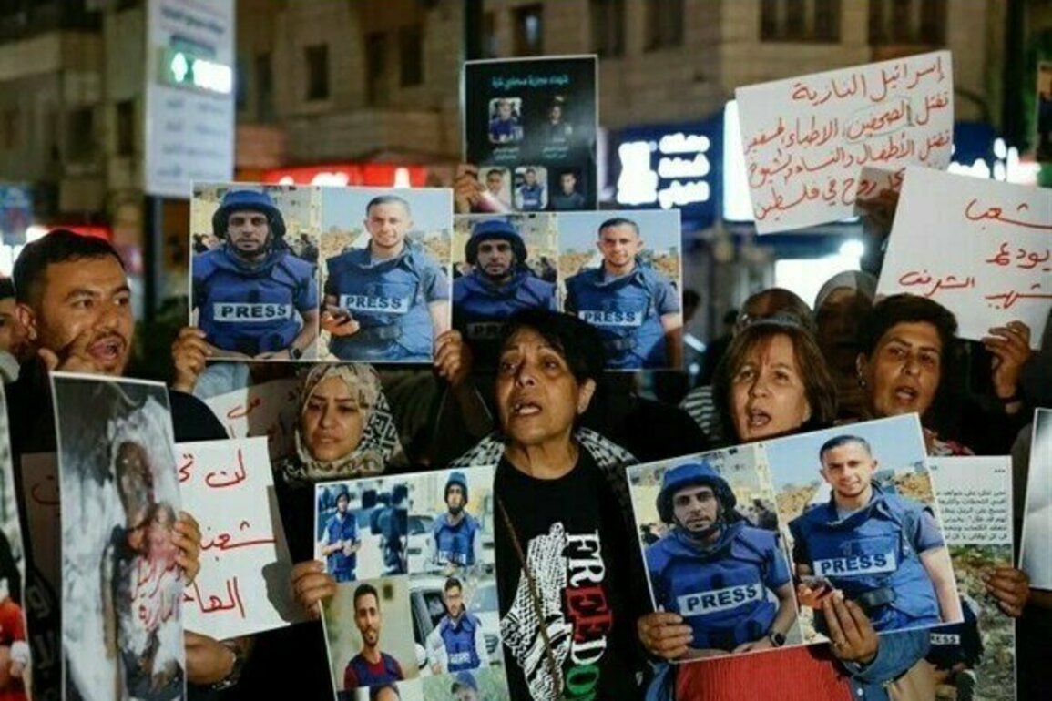 Protests Erupt in World over Israels Deliberate Attack on Journalists