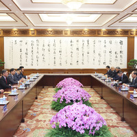 CHINA-BEIJING-SHI TAIFENG-SINGAPORE-COORDINATING MINISTER FOR PUBLIC SERVICES-MEETING (CN)