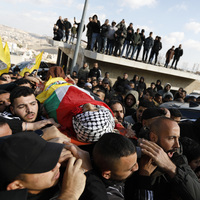 MIDEAST-WEST BANK-BETHLEHEM-FUNERAL