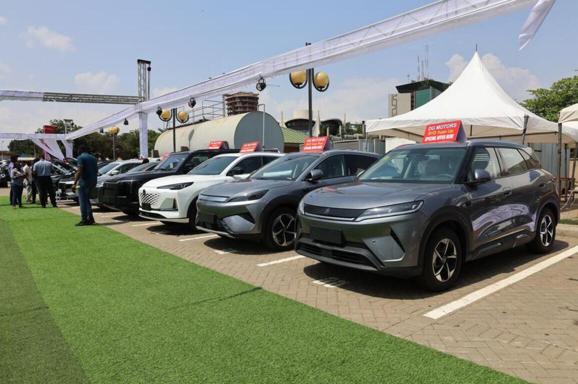 (Hello Africa) Chinese technology takes center stage at Ghana's transport, logistics fair