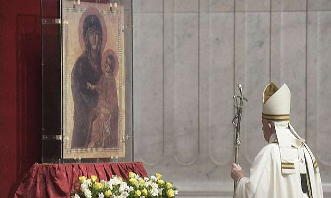 Pope to livestream Easter Mass to locked down world Pope to livestream Easter Mass to locked down world