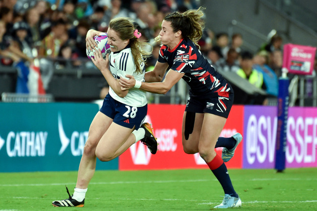 (SP)CHINA-HONG KONG-RUGBY-WORLD SEVENS SERIES 2025-WOMEN (CN)