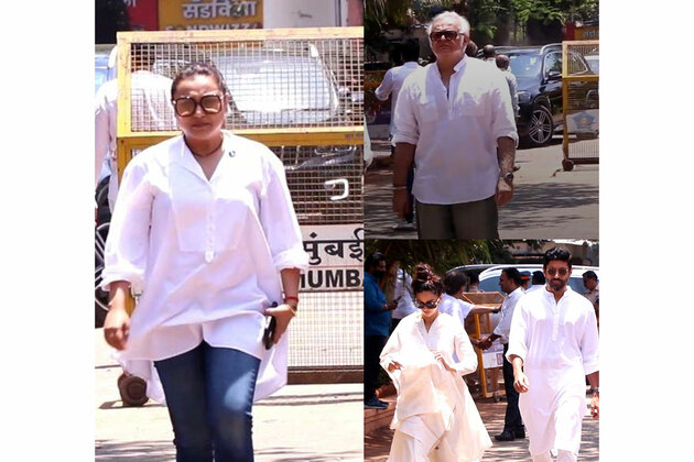 Rani Mukerji, Farhan Akhtar, Boney Kapoor, more B-Town celebs reach Nirmal Kapoor's funeral