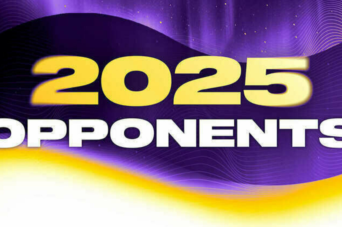 Vikings 2025 Schedule Release & Opponents
