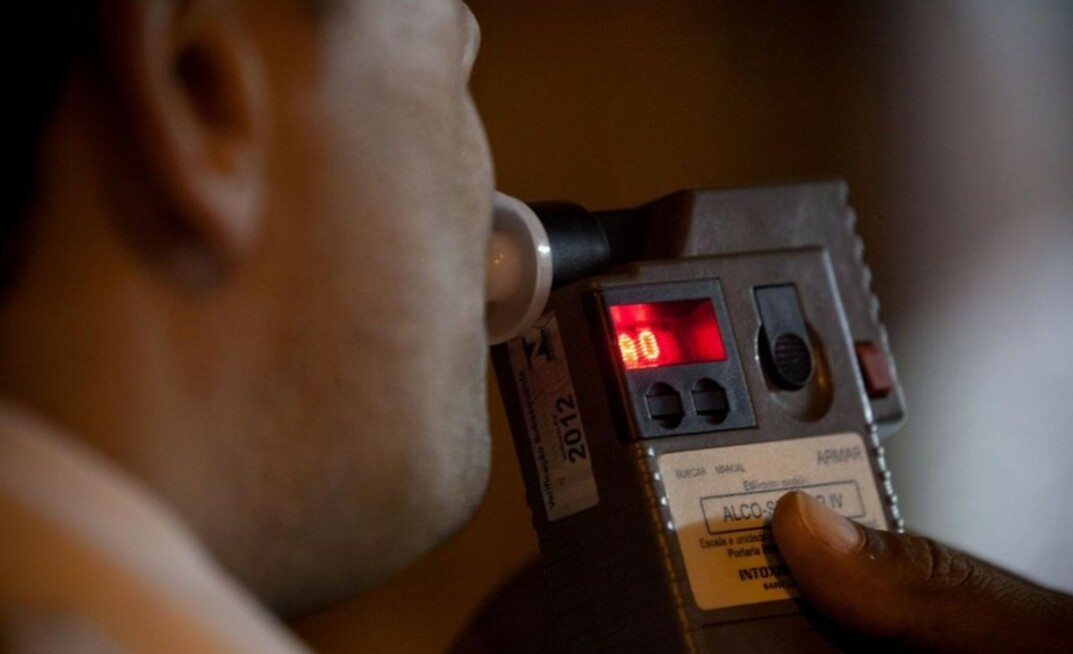 Teste de bafômetro/Reprodução