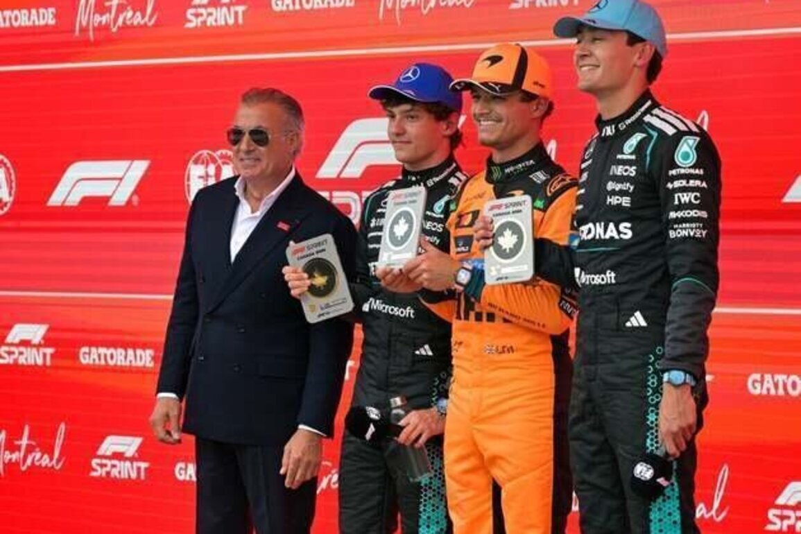 George Russell tops Lando Norris in dramatic Canada Sprint
