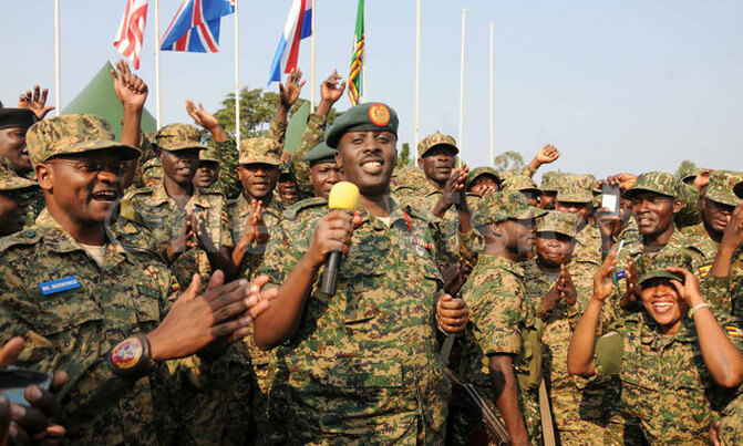 Over 2,000 UPDF leave for Somalia Over 2,000 UPDF leave for Somalia