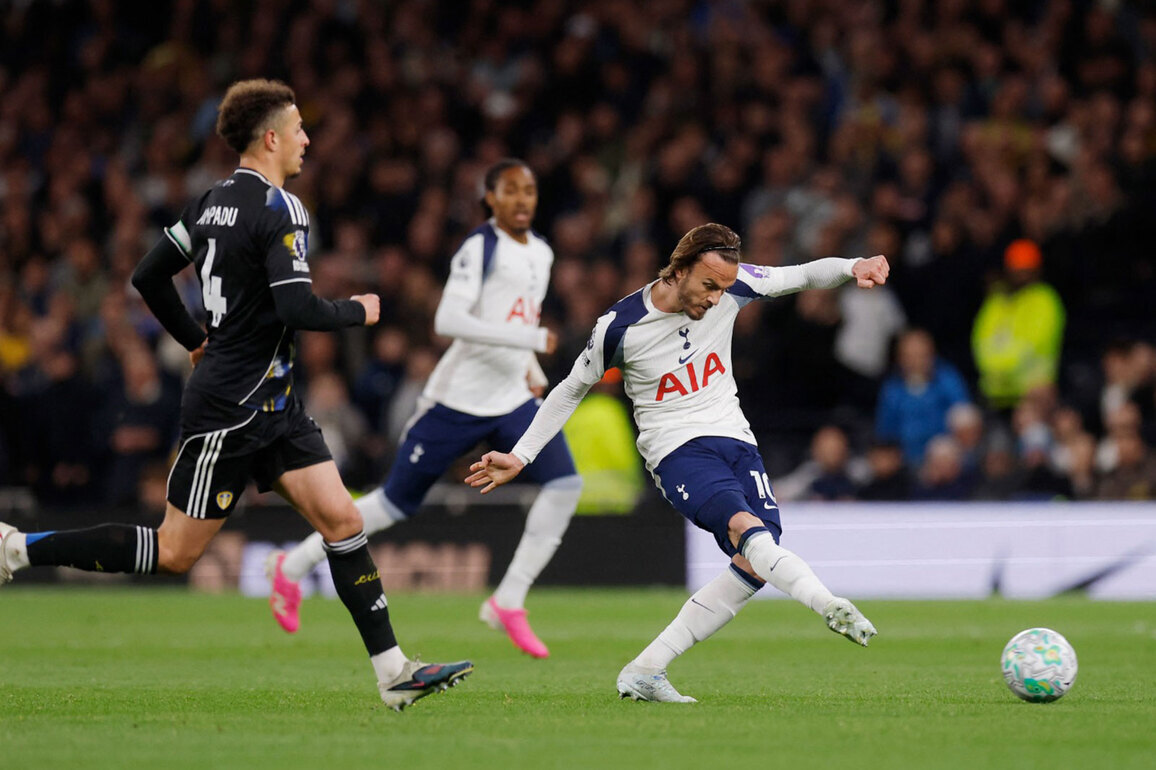 Premier League: Tottenham's relegation fears deepen after Leeds snatch crucial point in 1-1 draw