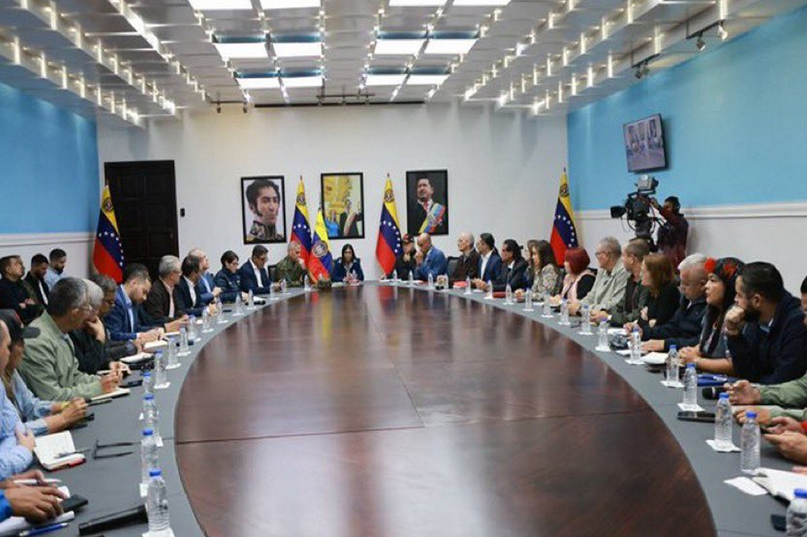 "Invite US Govt to collaborate with us," says Acting Venezuelan President Delcy Rodriguez