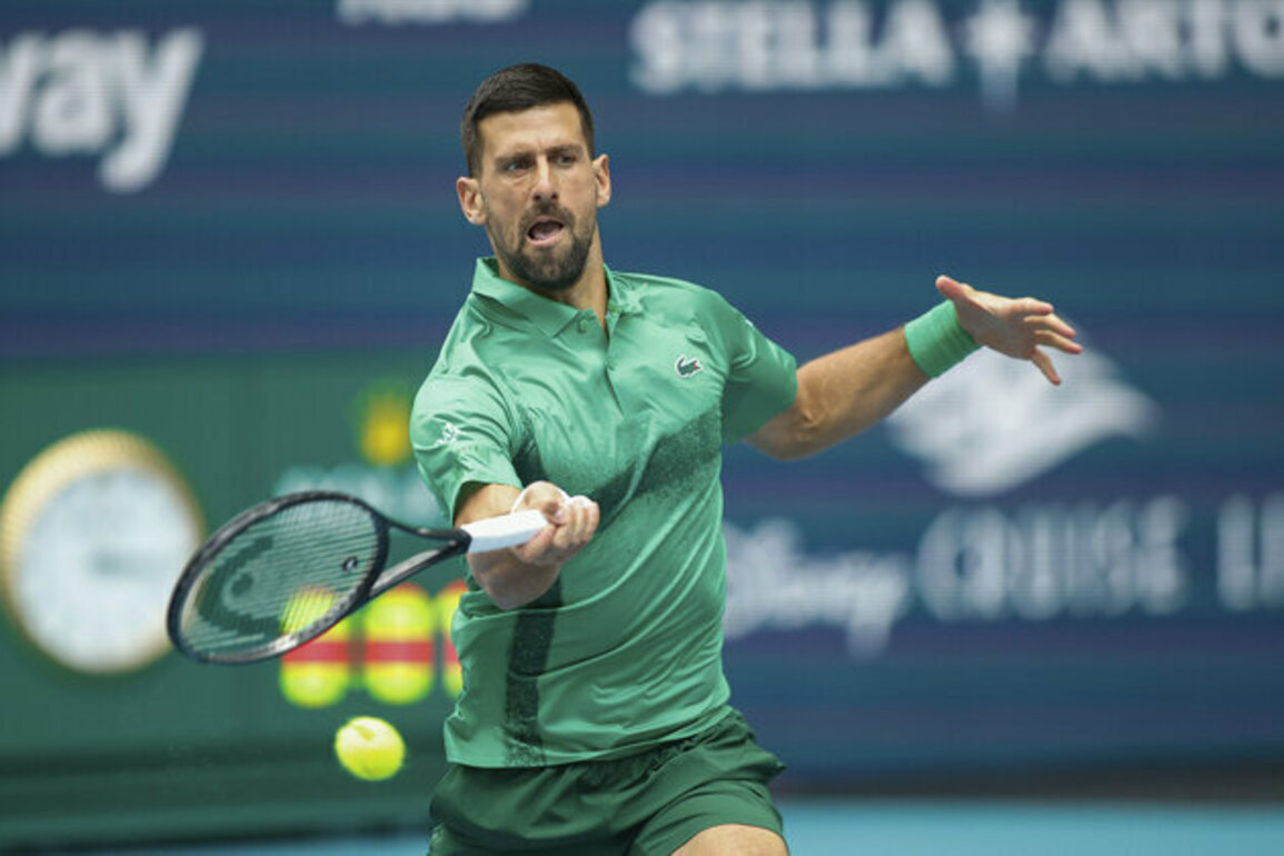 Novak Djokovic reaches Miami Open final, 100th career title in sight
