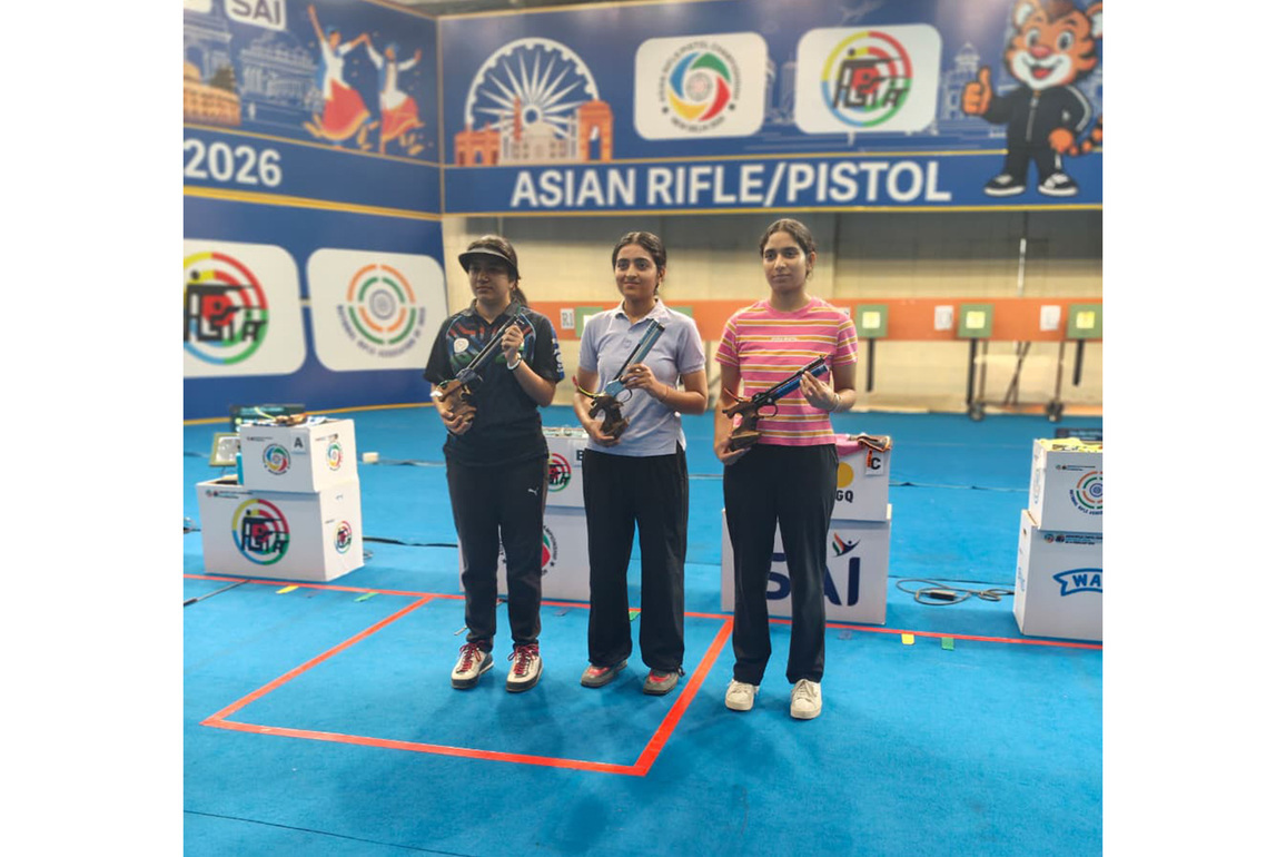 Anjali Shekhawat clinches gold in 10m air pistol in shooting championship