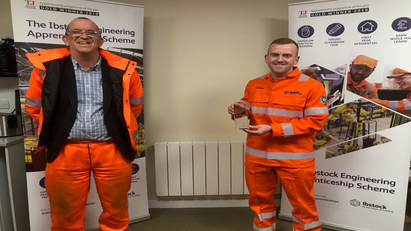 Ibstock Plc names James Dowson as its Apprentice of the Year