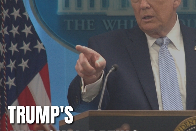 Trump's Approval Rating Hits Second-Term Low