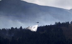 Scotland's dedicated helicopter support for wildfire response welcomed 