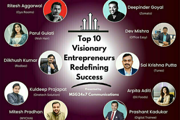 Pioneering Paths: Top 10 Visionary Entrepreneurs Setting New Standards for Success in 2024