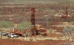 Drilling at the Pilbara iron ore project