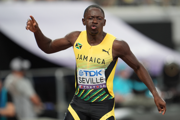 (SP)JAPAN-TOKYO-ATHLETICS-WORLD ATHLETICS CHAMPIONSHIPS-MEN'S 100M FINAL