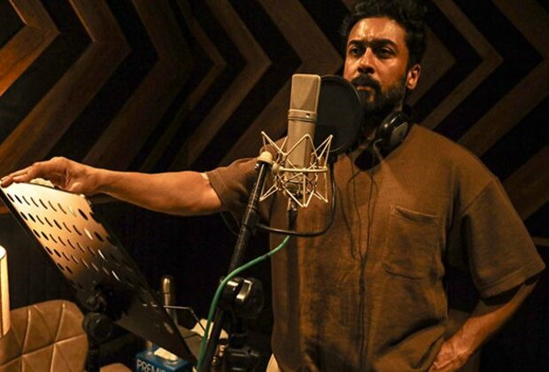 Suriya starts dubbing for much-anticipated 'Kanguva'