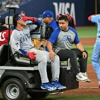 Cubs C Miguel Amaya (ankle) carted off, headed back to IL