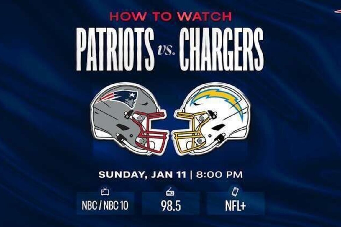 How to Watch/Listen: Patriots vs. Chargers