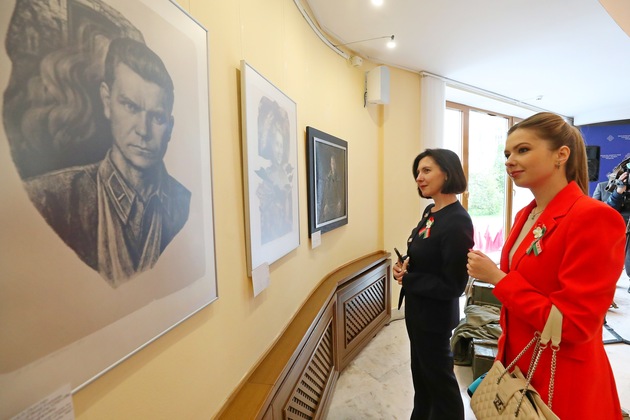 BELARUS-MINSK-GREAT PATRIOTIC WAR-VICTORY-80TH ANNIVERSARY-ART EXHIBITION