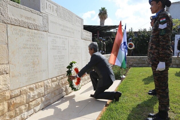 Spears and Wreaths: Forgotten battle and rediscovered alliance between Haifa and India