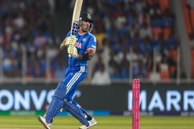 Suryakumar Yadav completes 4,000 international runs