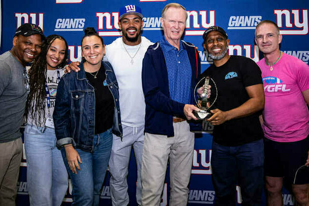 Giants continue support of New York Gay Flag Football League