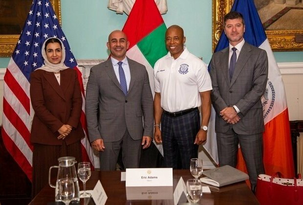 UAE delegation and NYC Mayor explore joint collaboration opportunities to advance UN SDGs