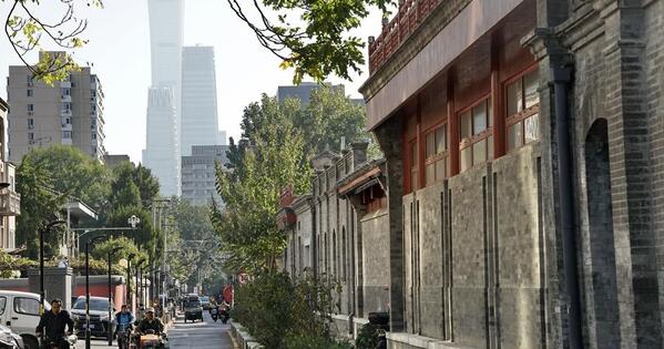 Feature: Courtyard-style complex in Beijing blends