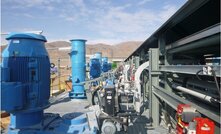 Agitators and vent stacks on top of Albion leach reactors at the Zod gold mine in Armenia.