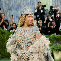 Met Gala 2026: Beyonce shuts down red carpet in bold skeleton-inspired look with dramatic feathered cape