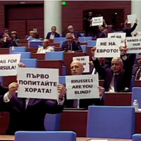 Eurozone Countdown Sparks Turmoil in the Bulgarian Parliament
