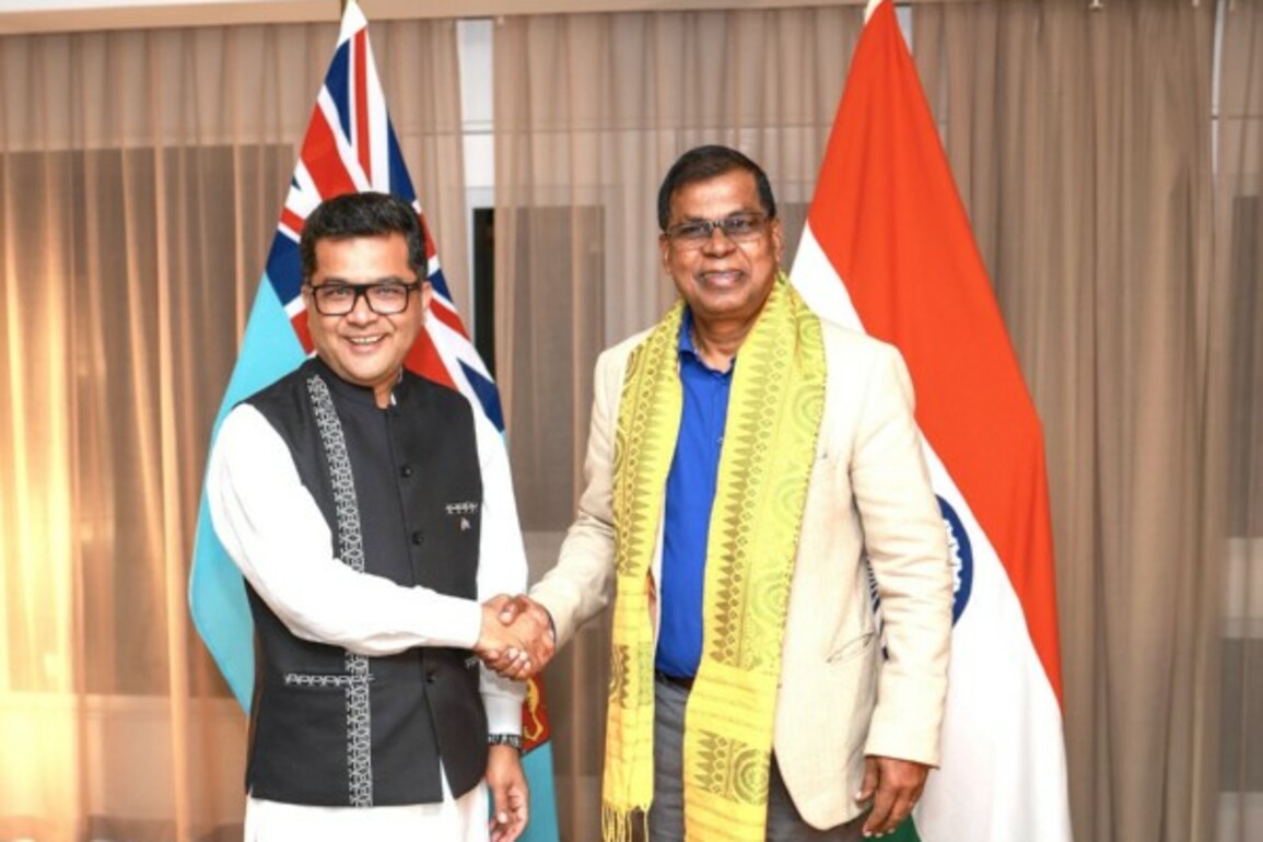 MoS External Affairs Pabitra Margherita meets Fiji Deputy PM Biman Prasad