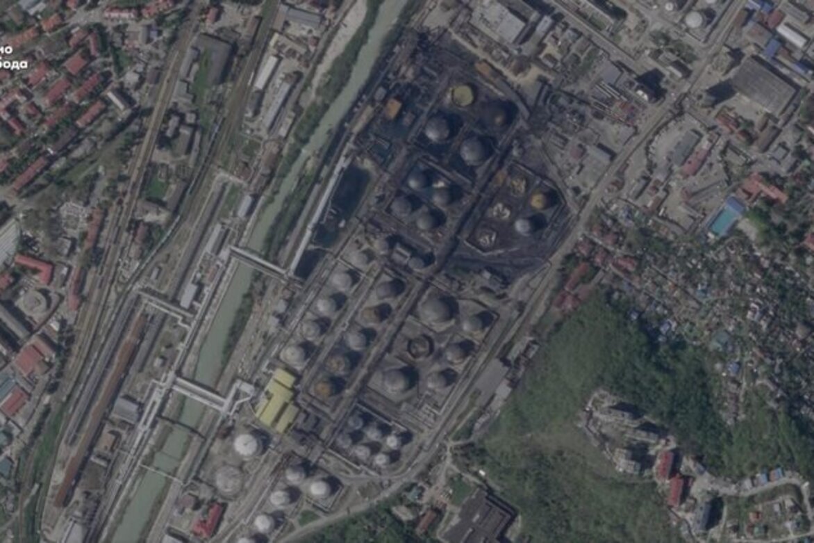 Russian Black Sea Oil Facility On Fire Again After Ukrainian Strike