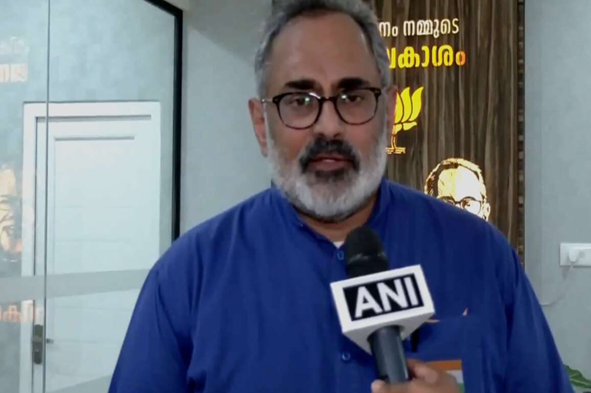 "People of Kerala know PM Modi is only leader working for development": BJP's Rajeev Chandrasekhar