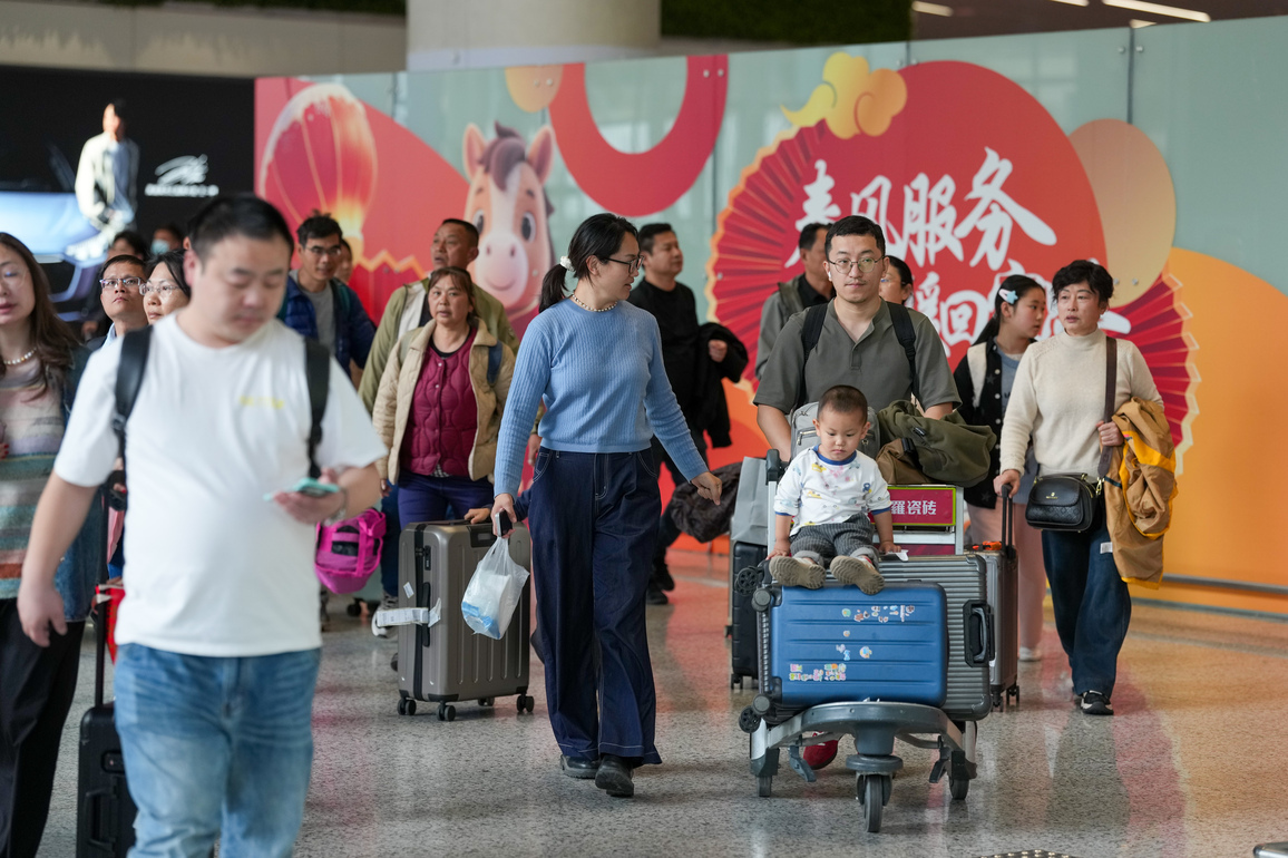 CHINA-GUANGZHOU-SPRING FESTIVAL HOLIDAY-TRAVEL RUSH