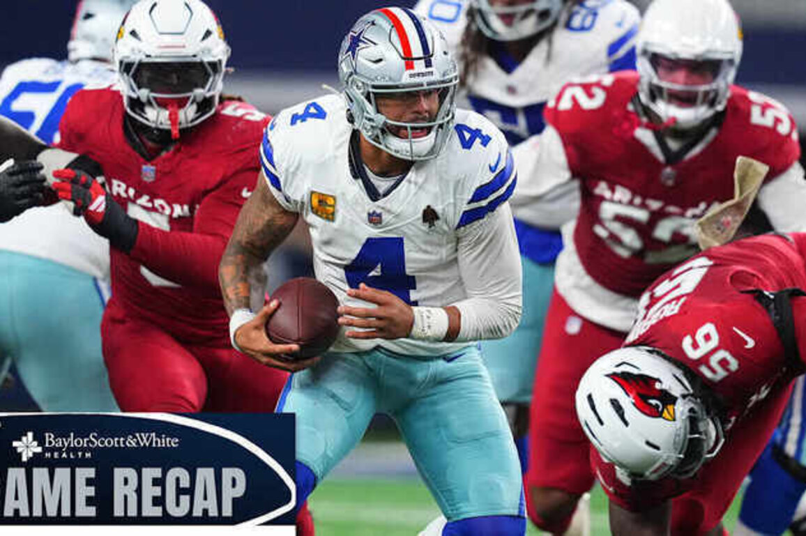 Game Recap: Cowboys lose to Cardinals, 27-17